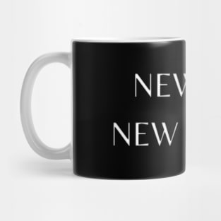 new year, new me...mes Mug